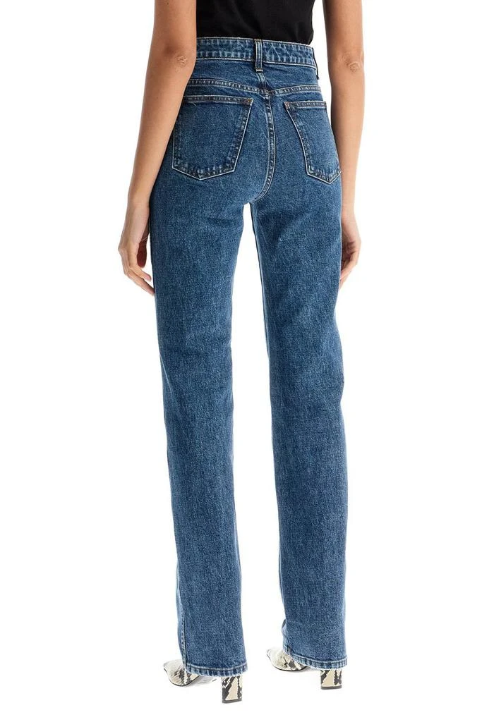 Khaite Khaite Danielle High Waist Straight-Leg Jeans 3