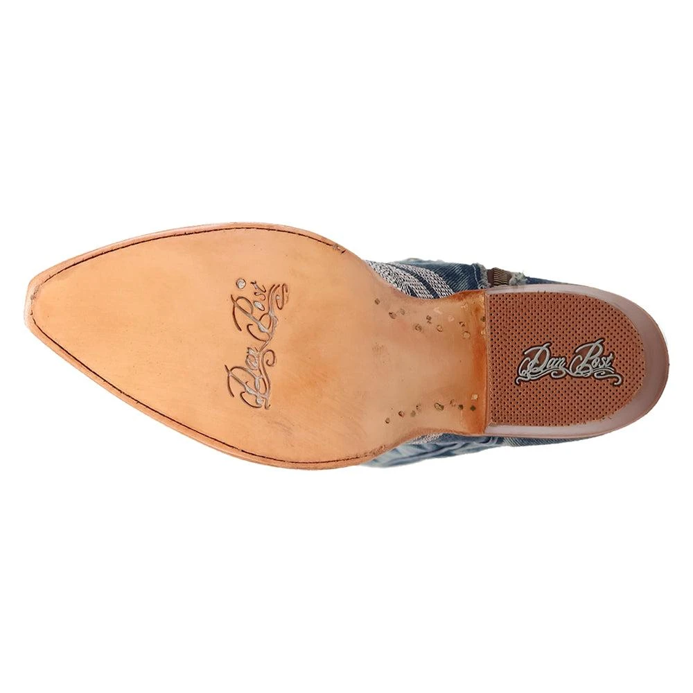 Dan Post Boots Denim Darlin Snip Toe Cowboy Boots 5