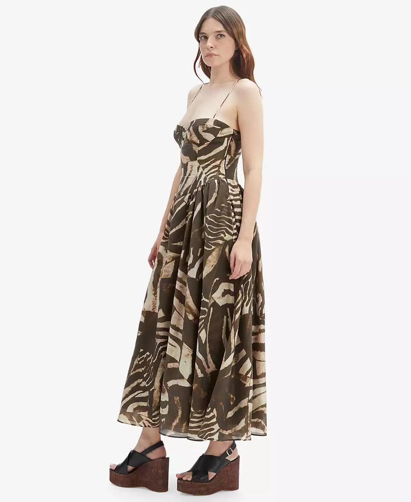 Bardot Women's Estie Printed Sweetheart Maxi Dress