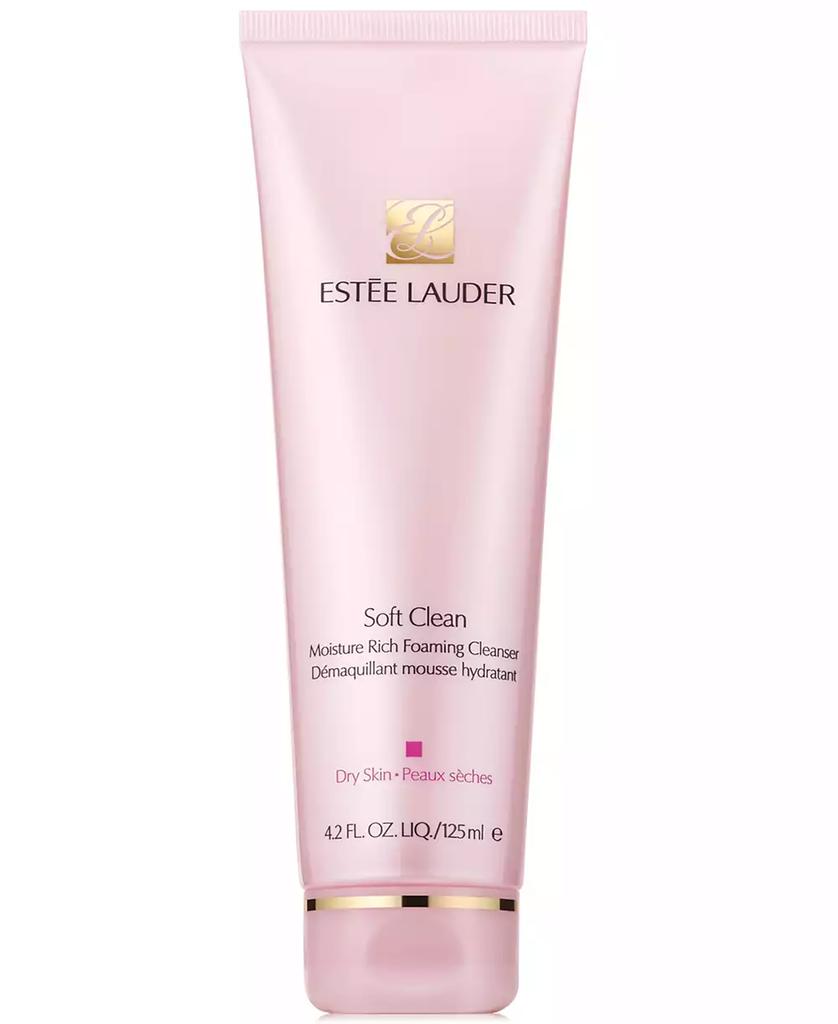 Estée Lauder Soft Clean Moisture Rich Foaming Cleanser, 4.2 oz