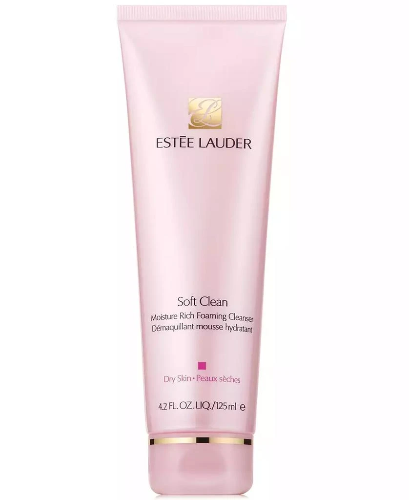 Estée Lauder Soft Clean Moisture Rich Foaming Cleanser, 4.2 oz 1