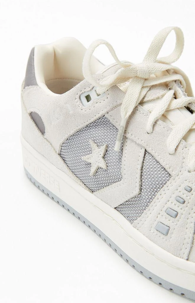 Converse AS-1 Pro White & Cream Skate Shoes 6
