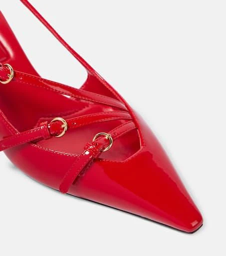 Miu Miu Patent leather slingback pumps 6