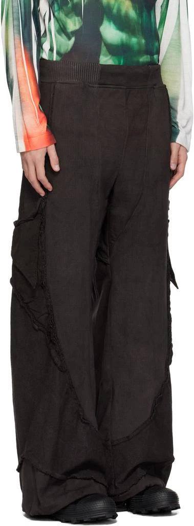 YAKU Gray Undyed Hybrid Sweatpants 2