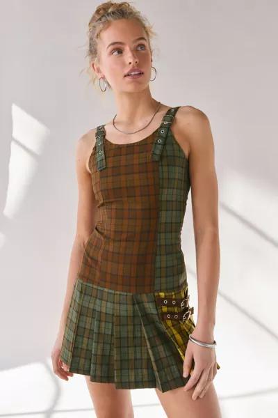 The Ragged Priest The Ragged Priest Viv Tartan Pleated Mini Dress