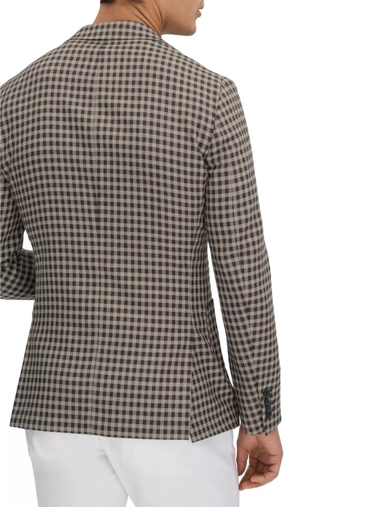 REISS Nano Wool Grid Blazer 4