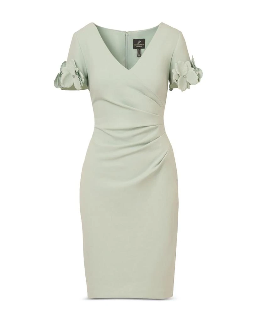 Adrianna Papell Embellished Sheath Dress 8
