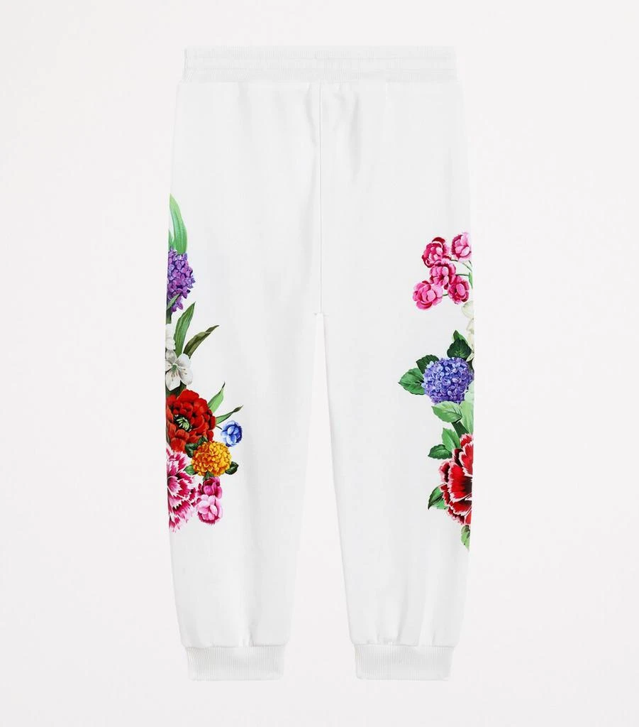 Dolce & Gabbana Cotton Fleece Floral Sweatpants (8-12+ Years) 2