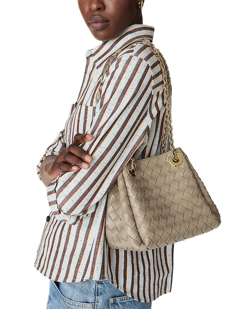 Bottega Veneta Small Parachute Intrecciato Leather Shoulder Bag 2