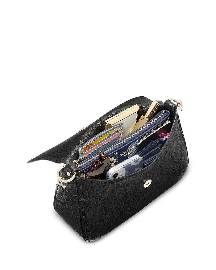 Kate Spade Hudson Pebbled Leather Medium Convertible Flap Shoulder Bag 4