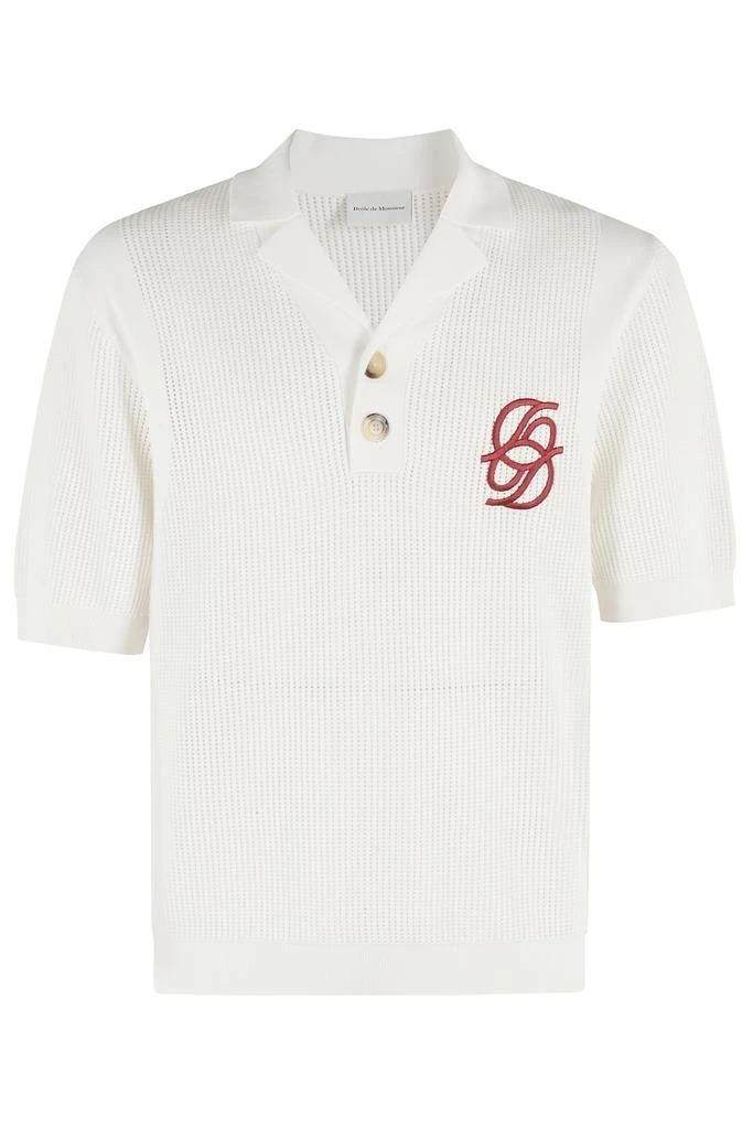 Drôle de Monsieur Le Polo Maille Monograme 1