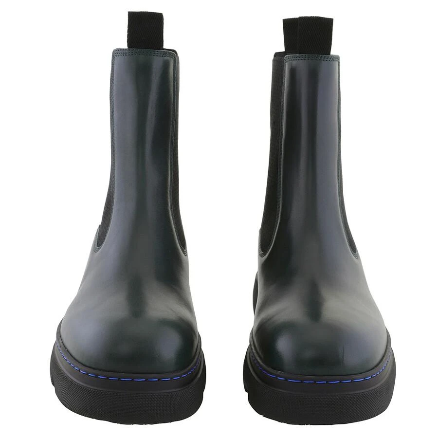 Burberry Burberry Creeper Leather Chelsea Boots, Brand Size 38.5 ( US Size 8.5 ) 3