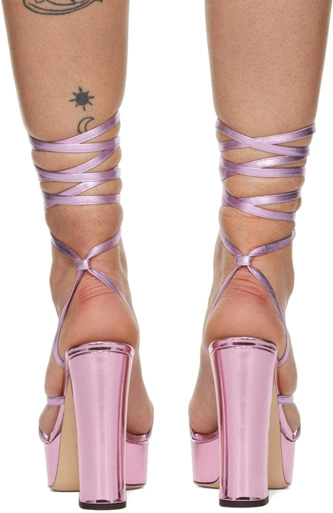 Giuseppe Zanotti Pink Vegas Heeled Sandals 2
