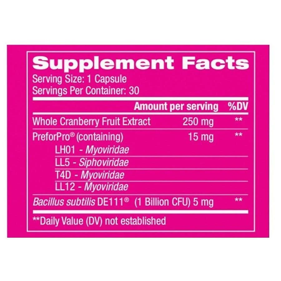 Florajen Triple Action Women's Probiotic, Prebiotic, & Postbiotic 5