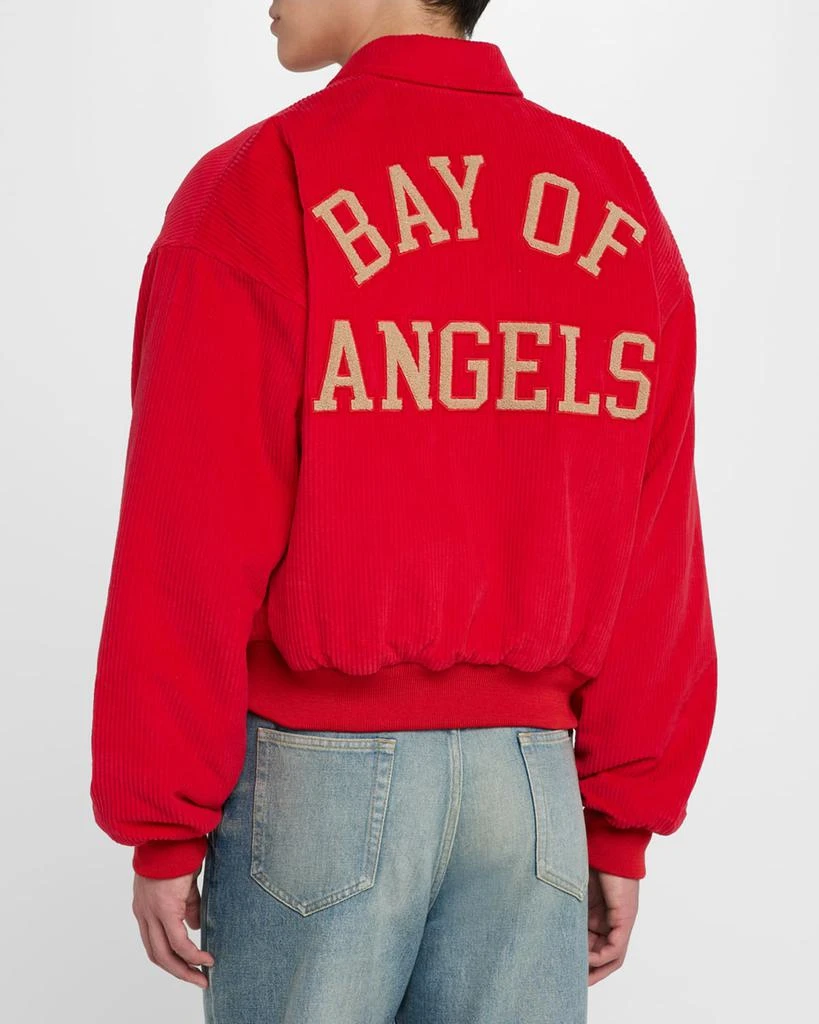 Rhude Men's Bay of Angels Corduroy Jacket 3