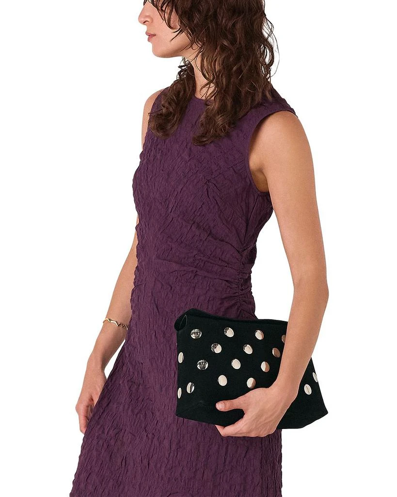 Whistles Lori Textured Midi Dress 2
