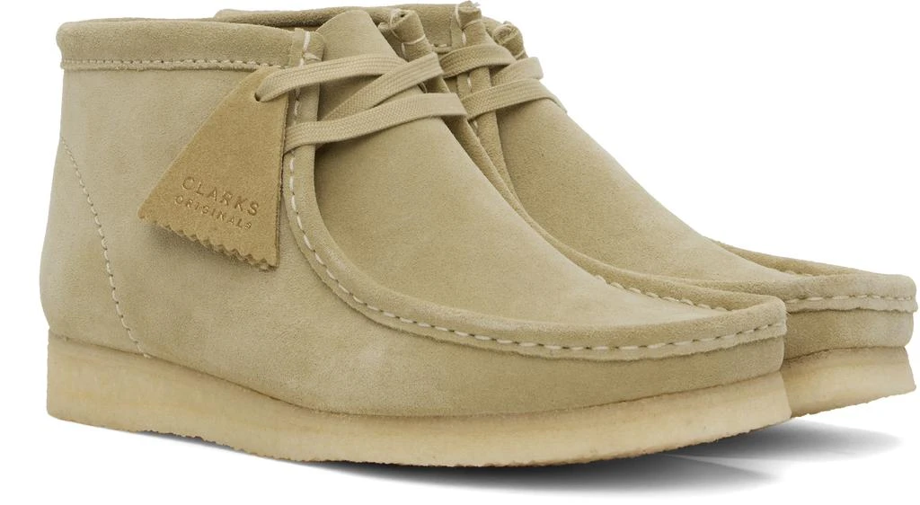 Clarks Taupe Wallabee Desert Boots 4