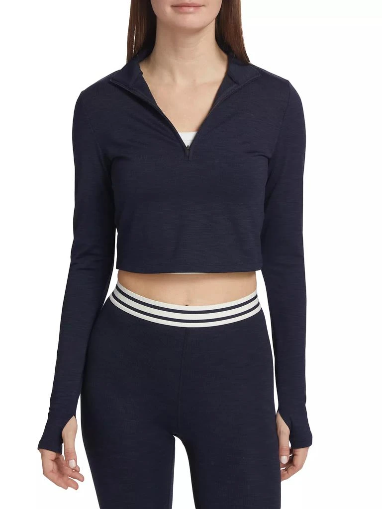 Splits59 Stevie Active Half-Zip Crop Top 3