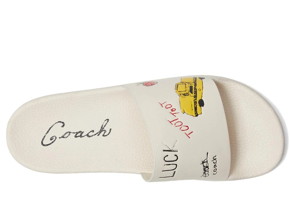 Coach Udele Sport Slide with Sketch Print 2
