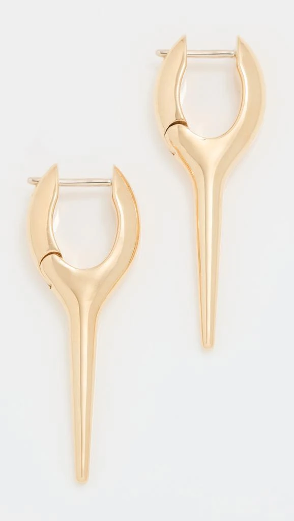 Melissa Kaye 18k Lola Needle Small Earrings 1