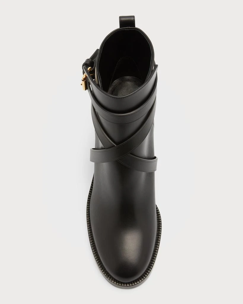 Burberry Pryle Equestrian Horse Check Ankle Booties 7