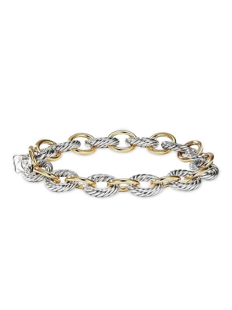 David Yurman Oval Link Chain Bracelet in Sterling Silver