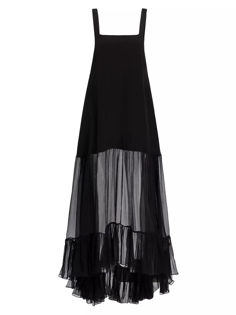 Azeeza Bellevue Silk Chiffon Maxi Dress 1