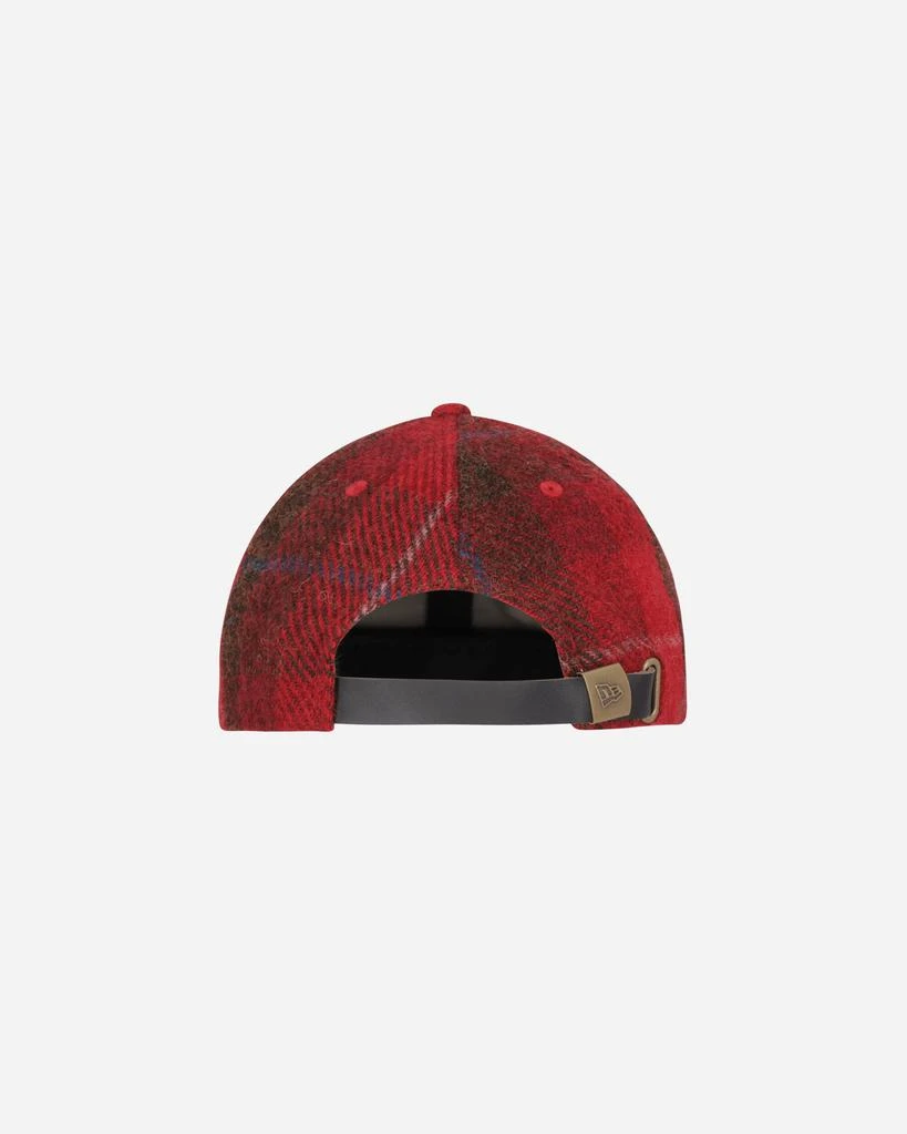 New Era Boston Braves MLB Harris Tweed 9FIFTY Cap Dark Red 4