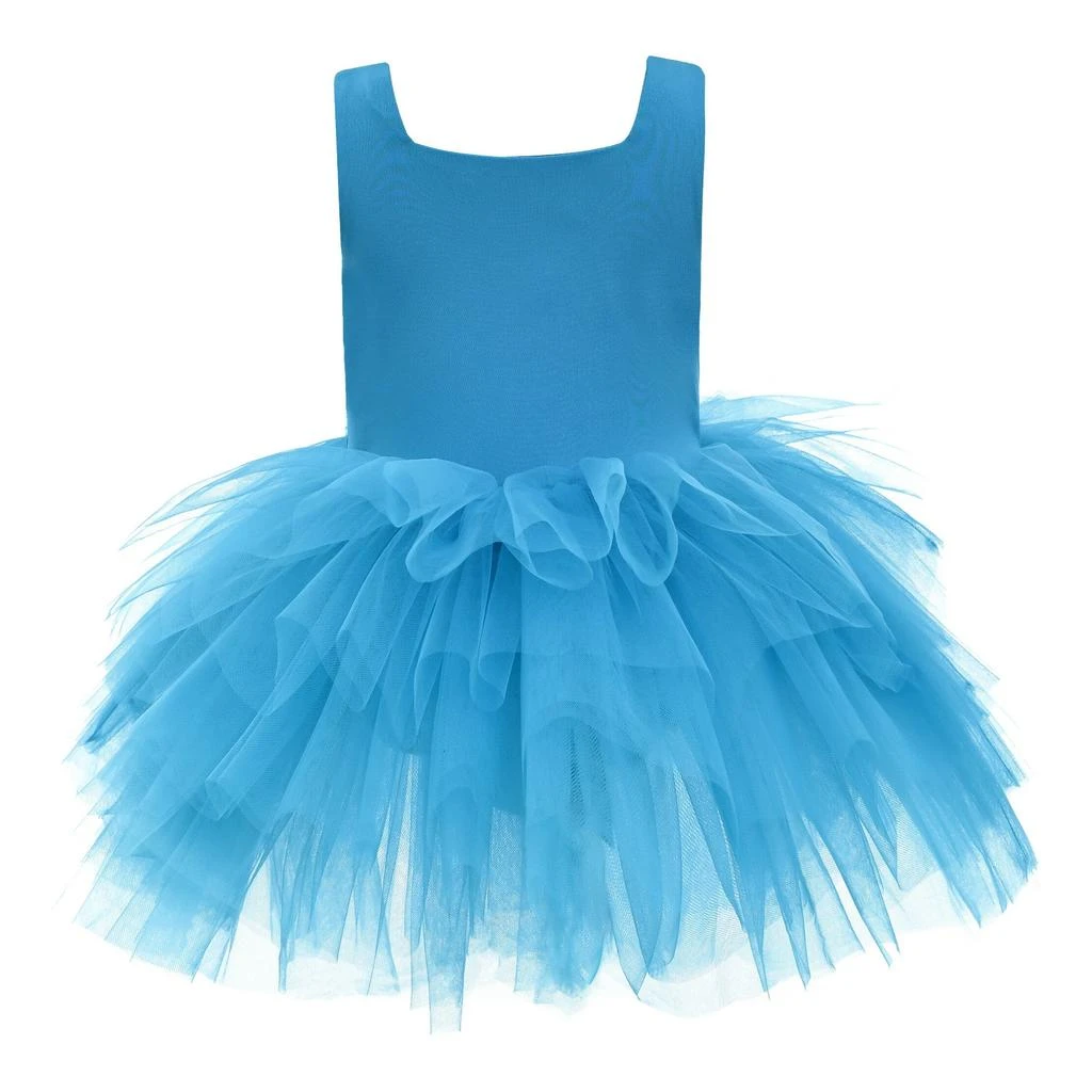 Mimi Tutu Blue Neon Solid Tutu Dress Kid's Clothing Free Shipping — free download