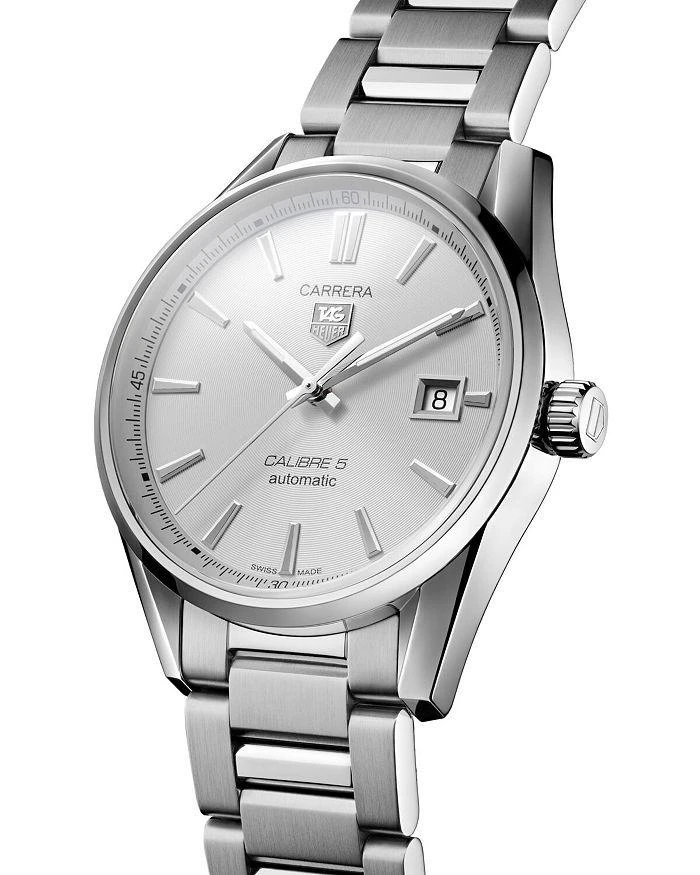 TAG Heuer Carrera Calibre 5 Automatic Men's Steel Watch, 39mm 2