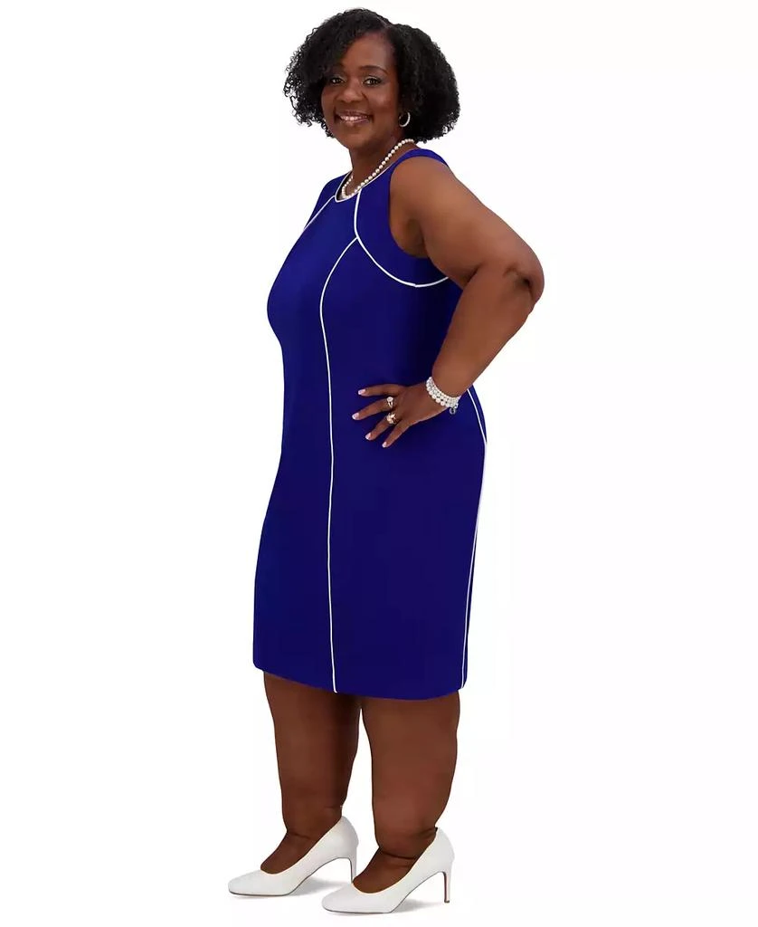 Kasper Women's Piped Sheath Dress, Regular & Plus Size 6