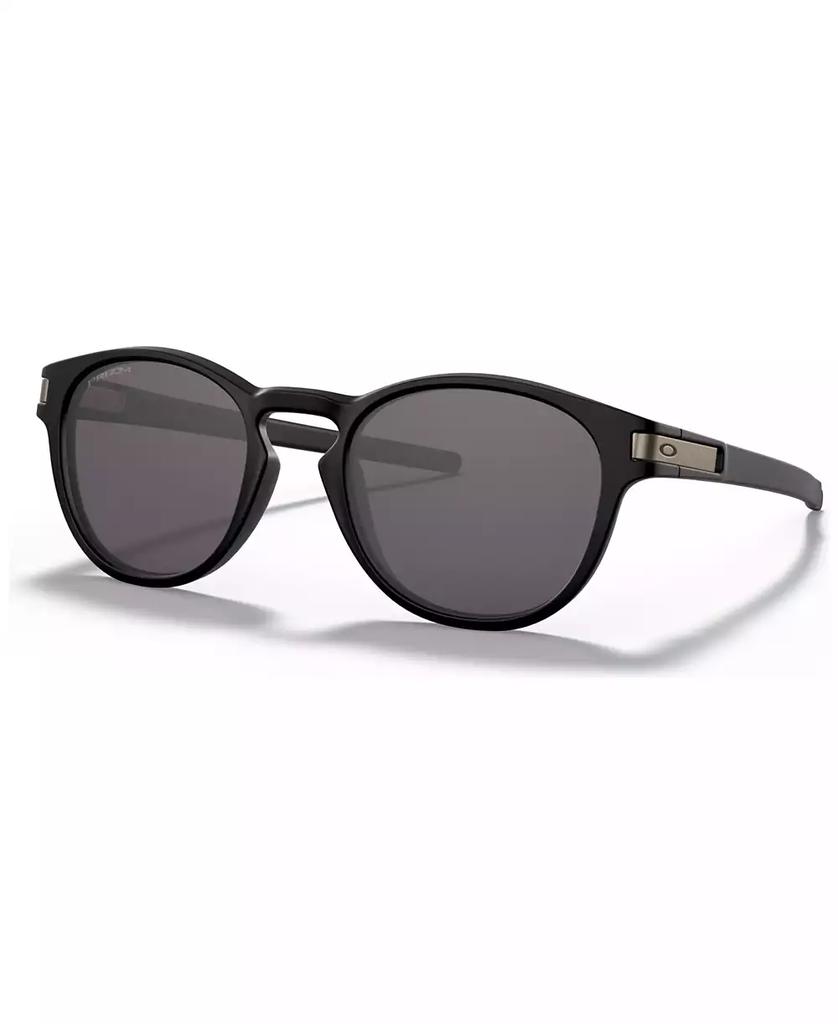 Oakley Men's Low Bridge Fit Sunglasses, OO9349 Latch 53