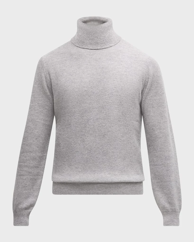 Neiman Marcus Men's Cashmere Turtleneck Sweater 1
