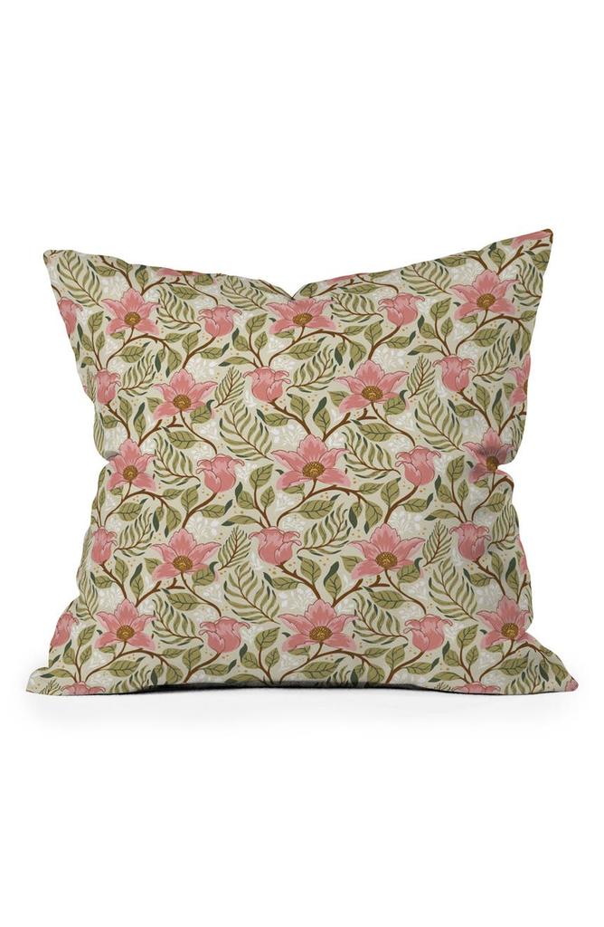 DENY Designs Avenie Cottage Garden II Outdoor Throw Pillow