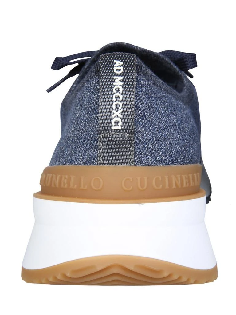 Brunello Cucinelli Brunello Cucinelli Knitted Low-Top Sneakers 5