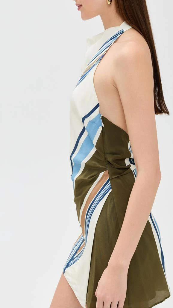 SIR. Thistle Halter Mini Dress 3