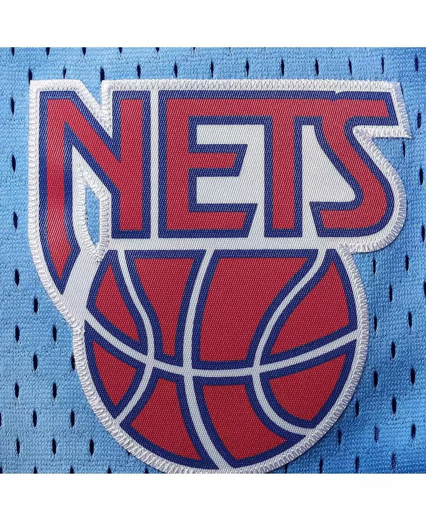Mitchell and Ness Big Boys and Girls Blue New Jersey Nets Hardwood Classics Swingman Shorts 3