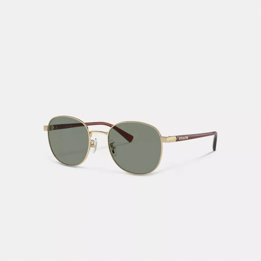 Coach Metal Round Sunglasses 1