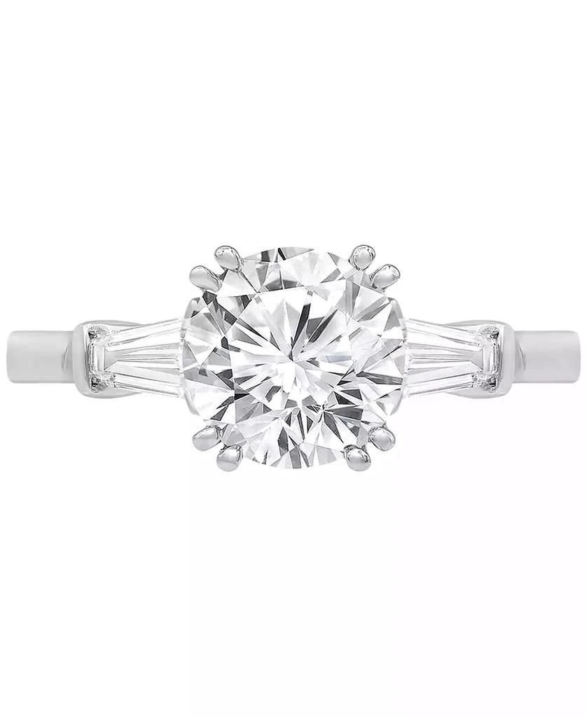 Badgley Mischka Certified Lab Grown Diamond Engagement Ring (2-1/2 ct. t.w.) in 14k Gold 3