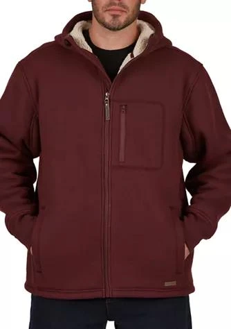 Smith's Workwear Workwear Sherpa Lined Hooded Thermal Shirt Jacket 1