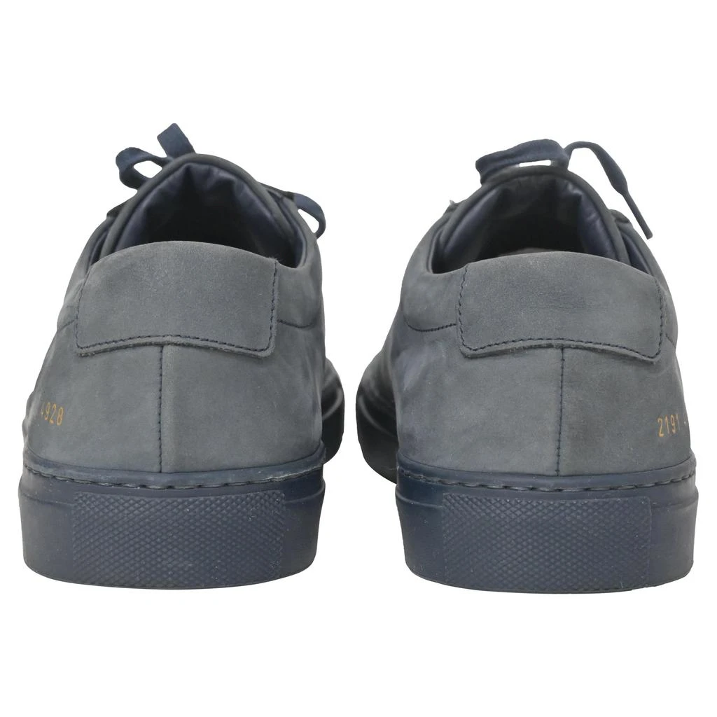 Common Projects Achilles Low Sneakers in Blue Suede 4