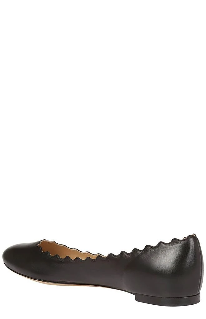 Chloé Chloé Scallop-Edge Ballerina Flats 3