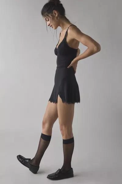 Out From Under Out From Under Soft Touch Lace Trim Slip 4