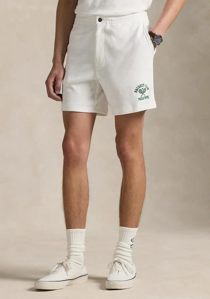 Ralph Lauren 6'' Polo Prepster Terry Graphic Shorts