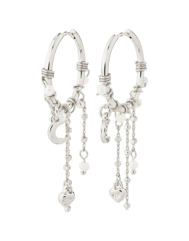 Pilgrim Pilgrim Arlet earrings in silver plated