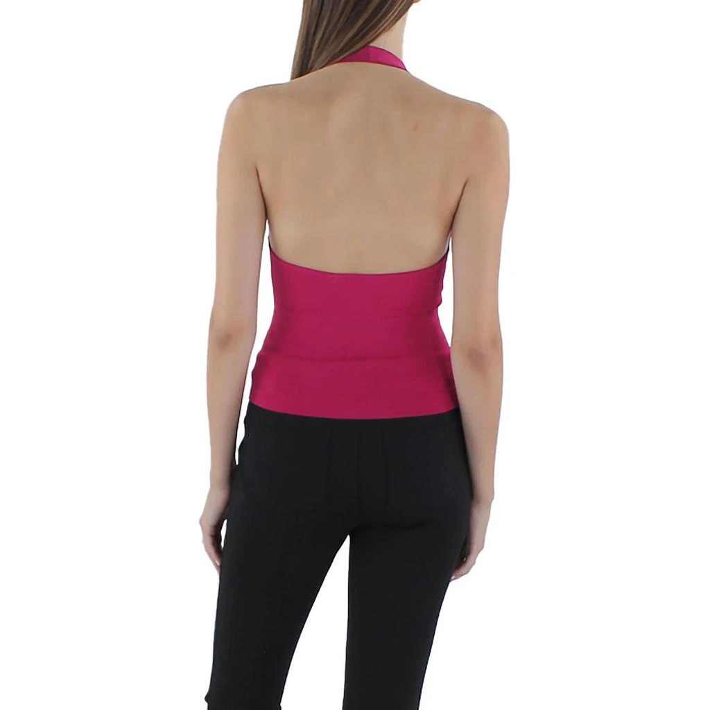 Alice + Olivia Womens Cropped Tank Halter Top 2