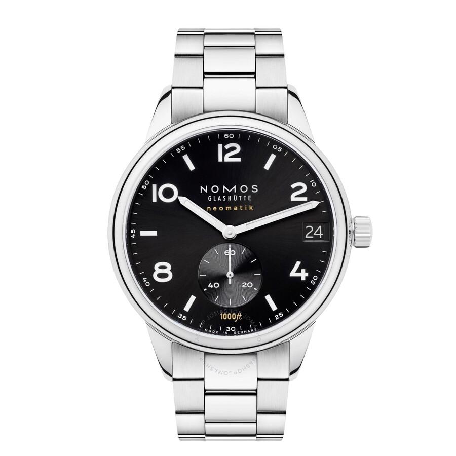 Nomos Glashutte Club Sport Neomatik Automatic Black Dial Men's Watch 781