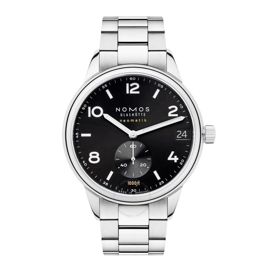 Nomos Glashutte Club Sport Neomatik Automatic Black Dial Men's Watch 781 1