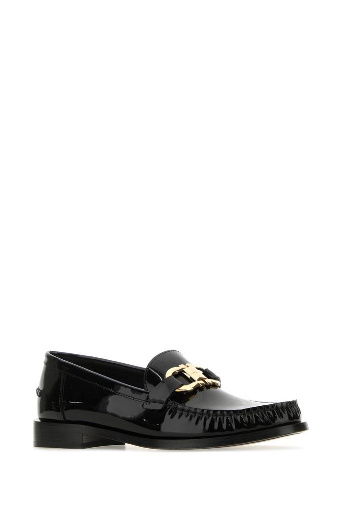 ローファー・オックスフォード Salvatore Ferragamo Black Leather Maryan Loafers Ferragamo Black Leather Maryan Loafers | italist