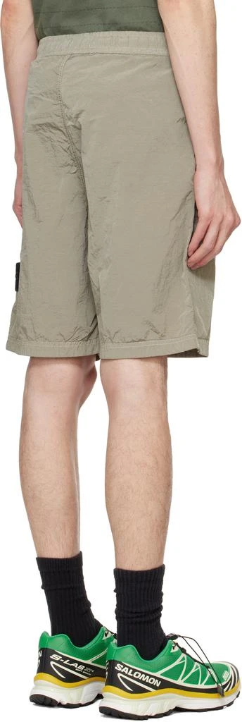 Stone Island Beige L0219 Nylon Metal ECONYL Shorts 3